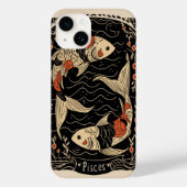 iPhone Case Vissen tapesHemelse Dierenriem Kunst (Achterkant)