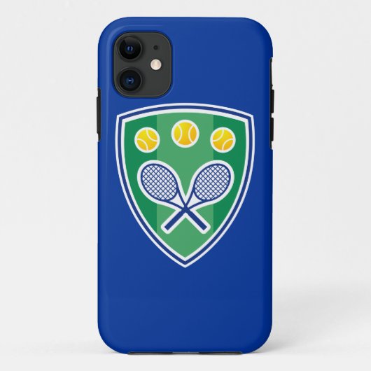 iPhone case voor tennisspelers (Achterkant)