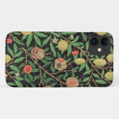 IPHONE CASE : WILLIAM MORRIS : POMEGRANATEN (Achterkant (horizontaal))