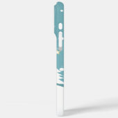 iPhone Case-Winter Snowman Case-Mate iPhone Case (Achterkant / Links)