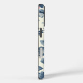  iPhone Case with flowers. (Achterkant / Rechts)