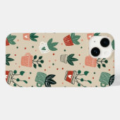 iPhone case with I wet my plants design (Achterkant (horizontaal))