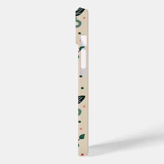 iPhone case with I wet my plants design (Achterkant / Links)