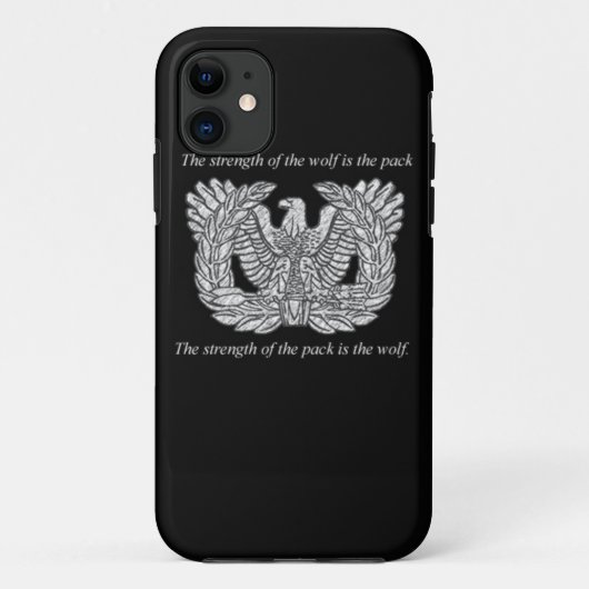 iPhone case / Wolf Pack (Achterkant)