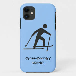 iPhone-casemate voor het Skiing Design voor versch iPhone 11 Hoesje
