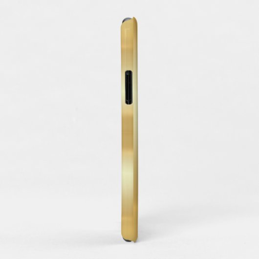 iPhone cases Faux Gold Glamor Trendy Modern (Achterkant/rechts)