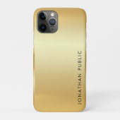 iPhone cases Faux Gold Glamor Trendy Modern (Achterkant)