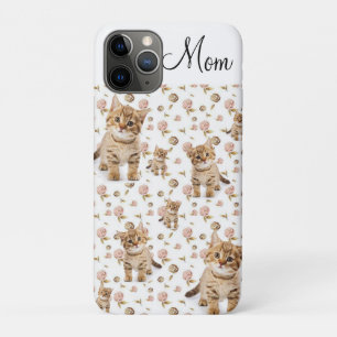 IPhone cases Floral Kitten mam