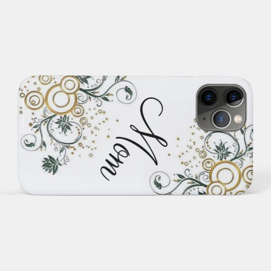 IPhone cases Floral mam (Achterkant (horizontaal))