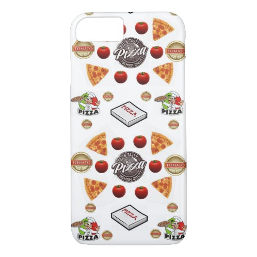 IPhone-cases Pizza Case-Mate iPhone Case (Achterkant)