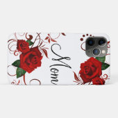 IPhone cases Red Rose mama (Achterkant (horizontaal))