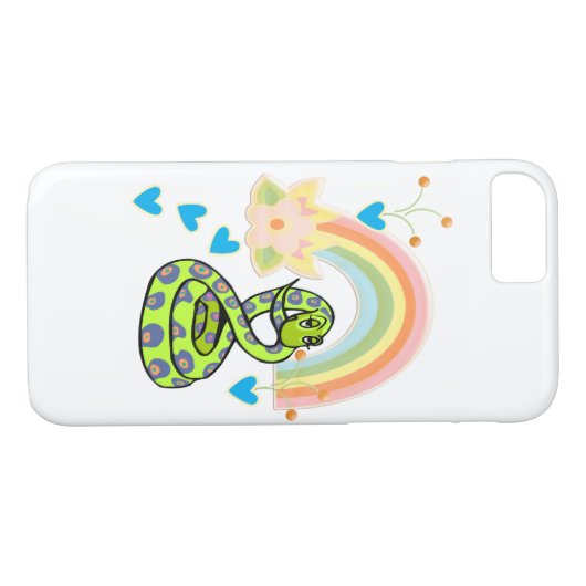 IPhone Cases Snake Rainbow (Achterkant (Horizontaal))