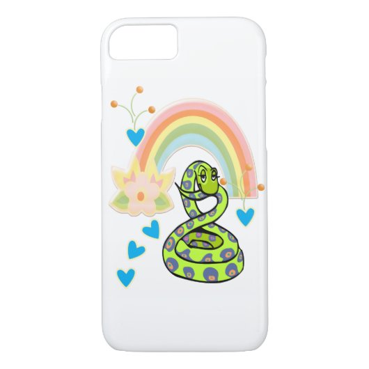 IPhone Cases Snake Rainbow (Achterkant)