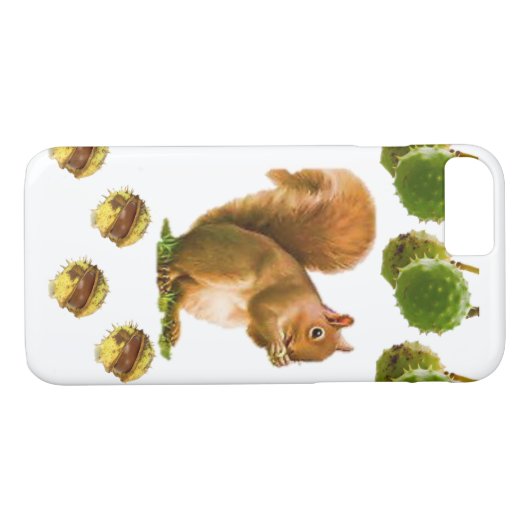 IPhone cases Squirrel (Achterkant (Horizontaal))
