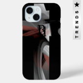 iPhone Cases Trend Abstract Zwart Wit Poeder