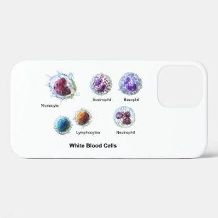 iPhone-casus witte bloedcellen Leukocytendiagram Case-Mate iPhone Case