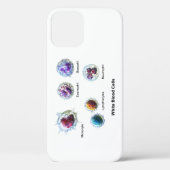 iPhone-casus witte bloedcellen Leukocytendiagram Case-Mate iPhone Case (Achterkant)