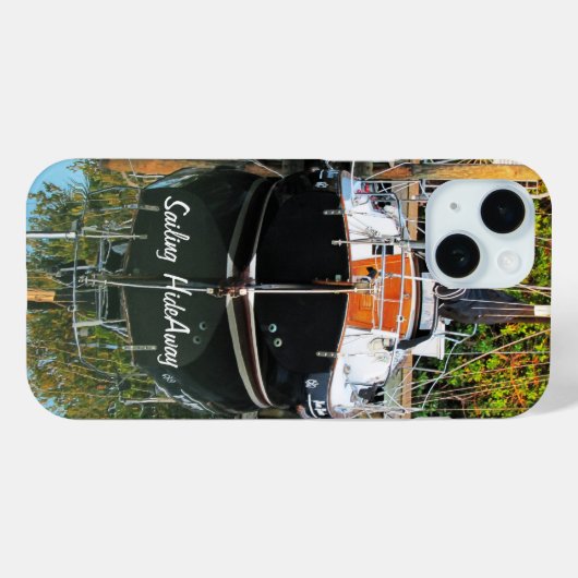 iPhone Classic Sailboat Hoesje (Achterkant (horizontaal))