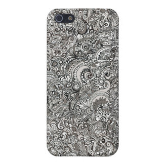 iPhone Cloth Insert Hard Hoesje iPhone 5 Hoesje