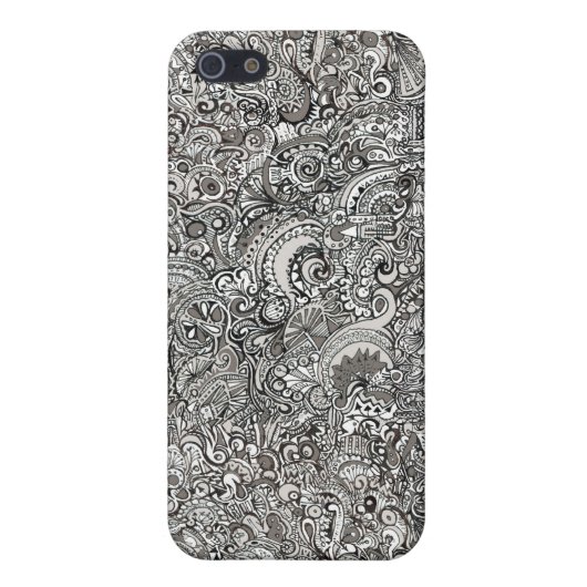 iPhone Cloth Insert Hard Hoesje iPhone 5 Hoesje (Achterkant)