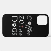 iPhone Coffee Wine Dogs Case-Mate iPhone Case (Achterkant (horizontaal))