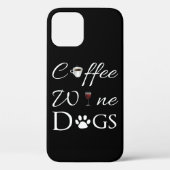 iPhone Coffee Wine Dogs Case-Mate iPhone Case (Achterkant)