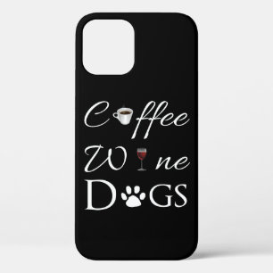 iPhone Coffee Wine Dogs Case-Mate iPhone Case