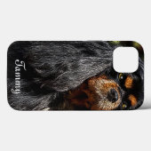 iPhone cover, cavalier spaniel, iPhone 11 Hoesjes (Achterkant (horizontaal))