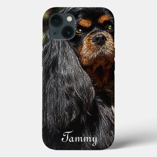 iPhone cover, cavalier spaniel, iPhone 11 Hoesjes (Achterkant)