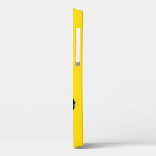 iPhone cover gele telefooncel (Achterkant / Links)