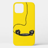iPhone cover gele telefooncel (Achterkant)