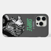 Iphone cover hoesje 15 pro max case (Achterkant horizontaal)