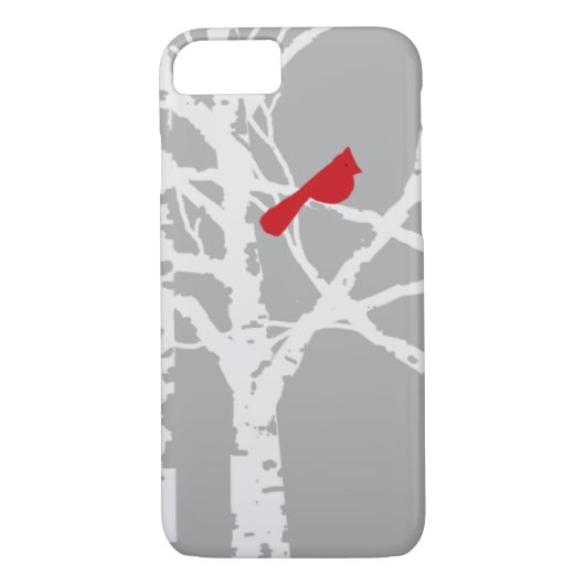 iPhone cover.  Kardinaal op boomtak. Case-Mate iPhone Case (Achterkant)