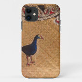 Iphone cover pukeko (Achterkant)