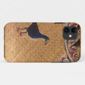 Iphone cover pukeko (Achterkant (horizontaal))
