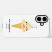 IPHONE cover Vanessa Vanilla  (Achterkant (horizontaal))