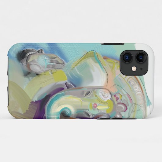 IPhone cover with Ganesh design (Achterkant (horizontaal))