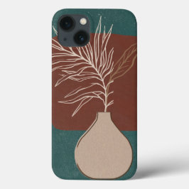 iPhone-draagtas in groene en bruine kleuren Case-Mate iPhone Case