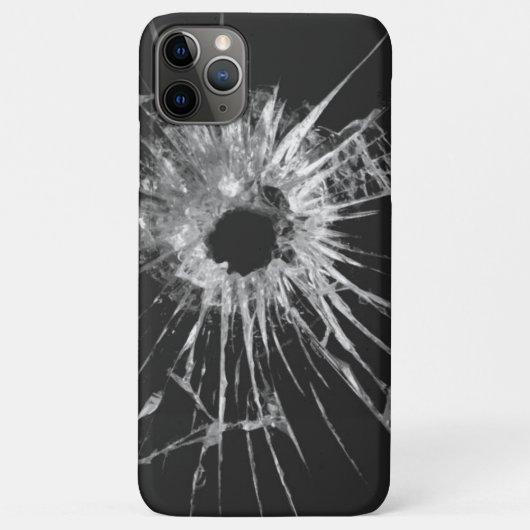 iPhone-draagtas - kogelgat door glas Case-Mate iPhone Case (Achterkant)
