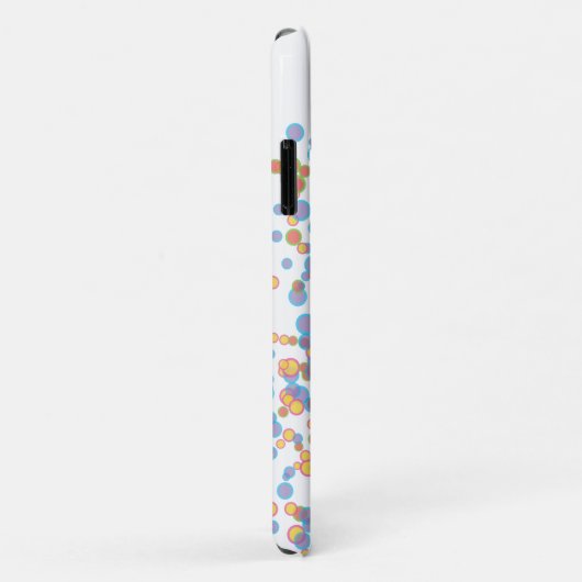 IPhone-draagtas met cirkelabstract ontwerp Case-Mate iPhone Case (Achterkant/rechts)