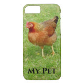 IPhone-draagtas met rode Rooster Case-Mate iPhone Case (Achterkant)