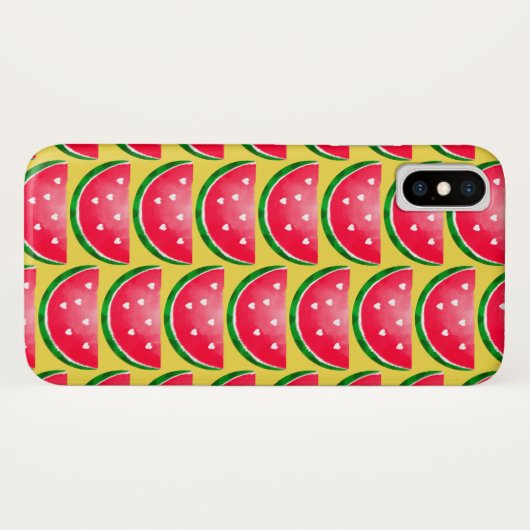 iPhone-draagtas met stuk watermeloen Case-Mate iPhone Case (Achterkant (horizontaal))