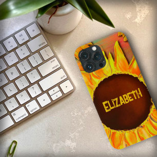 iPhone-draagtas met 'zonnebloem' Case-Mate iPhone Case