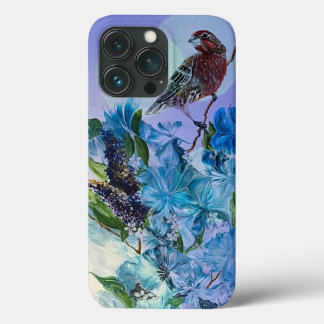 iPhone-draagtas voor Finch en Flowers Case-Mate iPhone Case