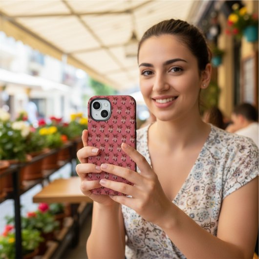 iPhone-draagtas voor hart iPhone 15 Case