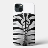 iPhone-draagtas - Zebra ondersteboven Case-Mate iPhone Case (Achterkant)