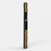 iPhone Elegant Classy Gold Leopard Case-Mate iPhone Case (Achterkant/rechts)