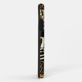 iPhone Elegant Goud Mixed Dierenprint Case-Mate iPhone Case (Achterkant/rechts)