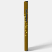iPhone Elegant Klasse Goud Zwart Case-Mate iPhone Case (Achterkant / Links)