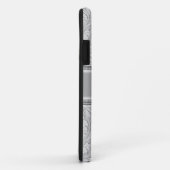 iPhone Elegant Klasse Zilver Wit Case-Mate iPhone Case (Achterkant/rechts)